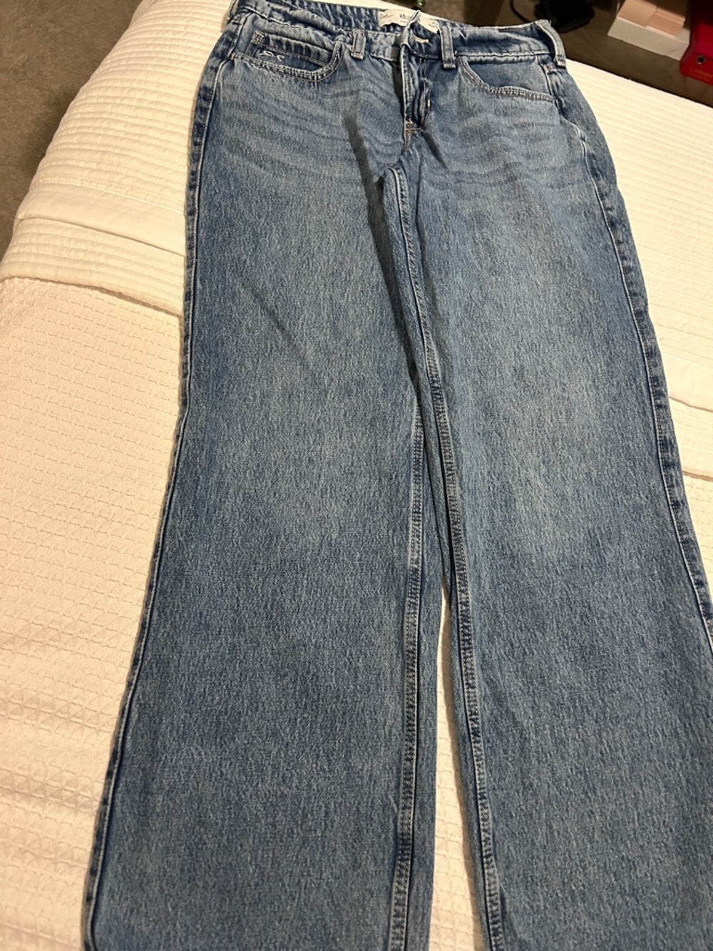 Hollister Low Rise Baggy Denim Jeans